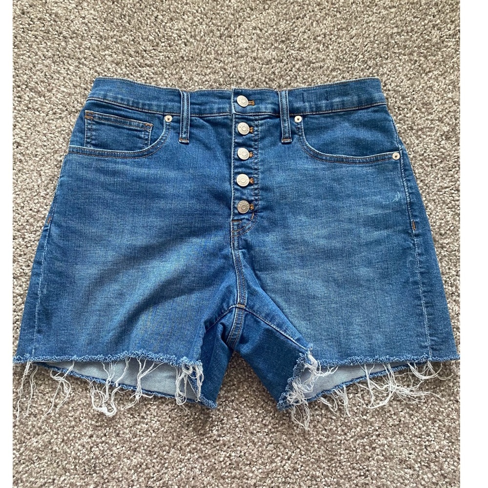 Madewell High Rise Denim Shorts